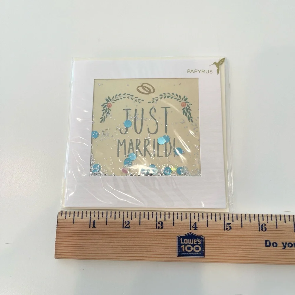 Papyrus Wedding Card Set Of 4 Engagement Party Bridal Shower Gift Party NEW